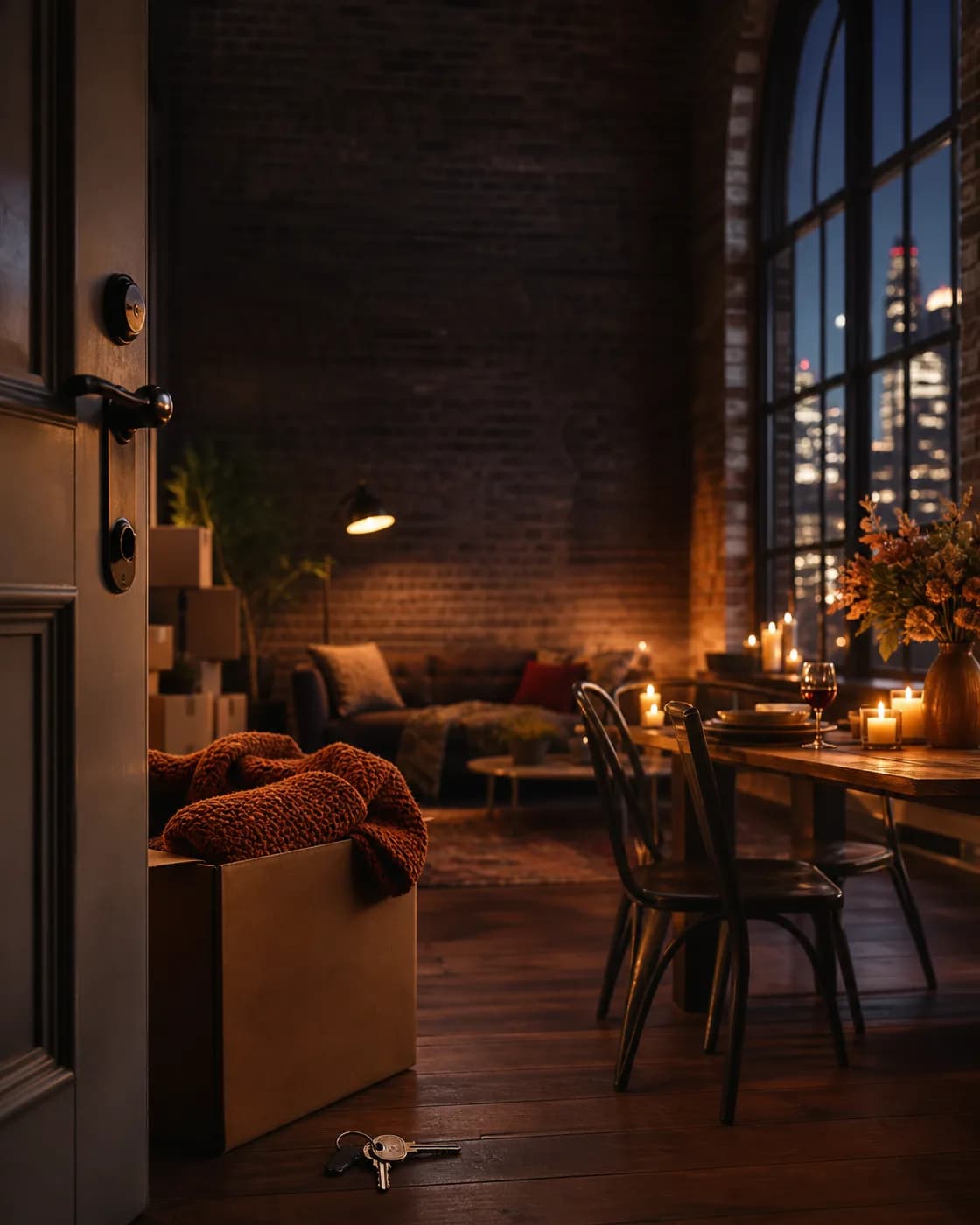 Ảnh xem trước mẫu thiệp Brick Loft
