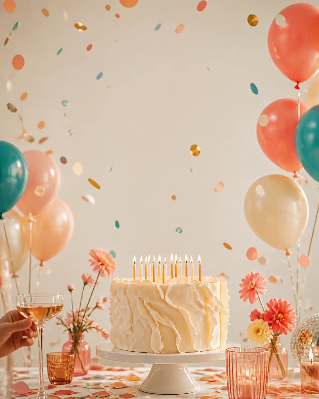 Ảnh xem trước mẫu thiệp Confetti Pop